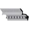 Ekena Millwork 7 3/4"H x 8 3/4"P x 11 3/4"F x 94 1/2"L, (5" Repeat), Dentil Crown Moulding MLD07X08X11DE - alternate 1